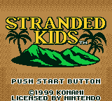 Stranded Kids (Europe) (En,Fr,De) Title Screen